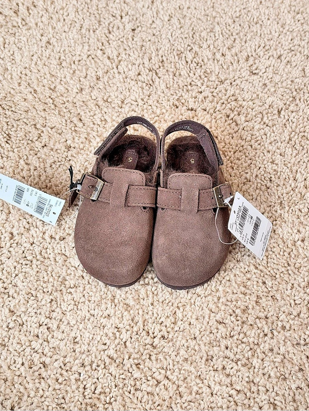NEXT Toddler Brown Clogs NWT size 5